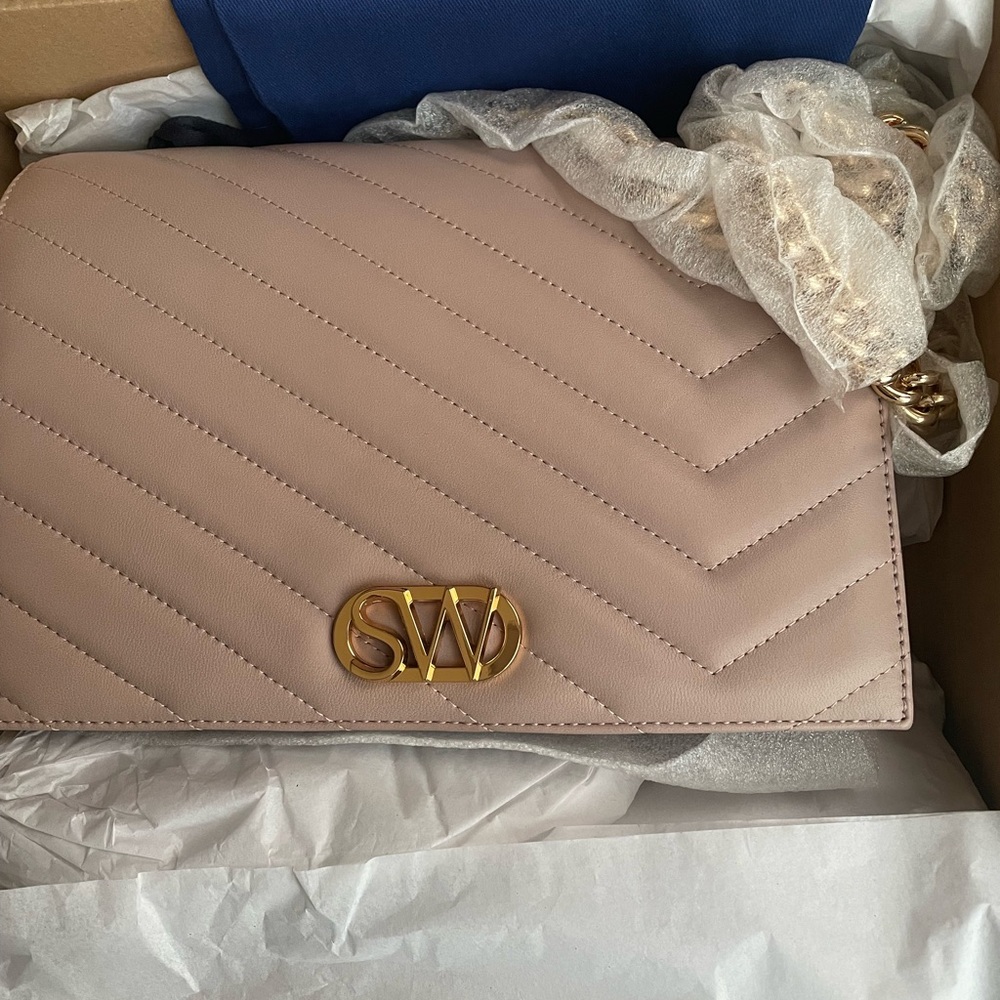 Stuart Weitzman Blush Crossbody Bag